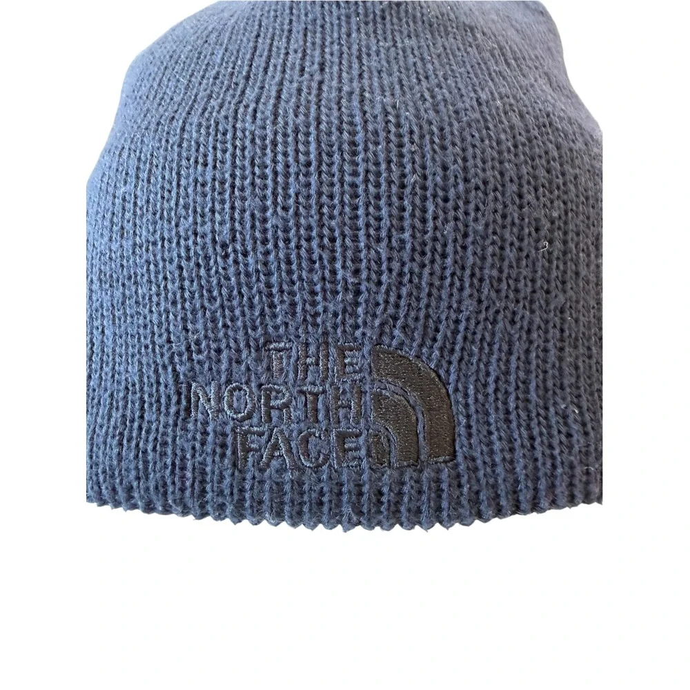 The North Face Navy Solid Beanie, One Size